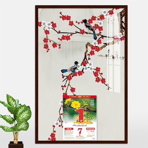 LỊCH TR&Aacute;NG GƯƠNG HOA Đ&Agrave;O - XLG584