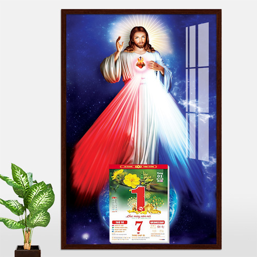 LỊCH TR&Aacute;NG GƯƠNG CH&Uacute;A GIESU - XLG588