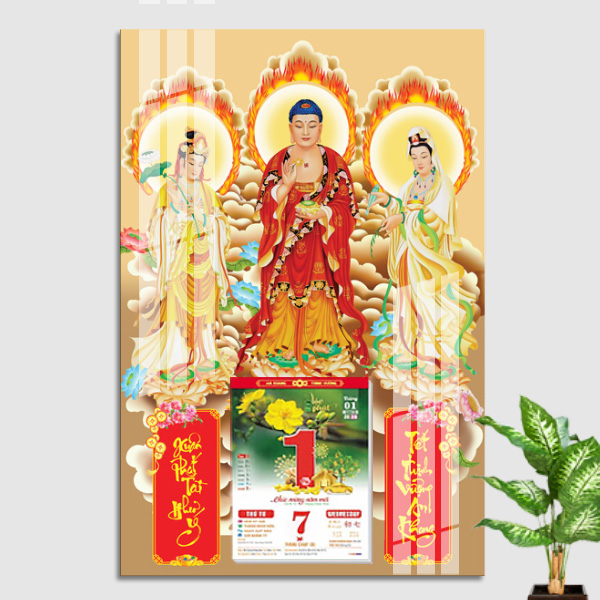 LỊCH TR&Aacute;NG GƯƠNG PHẬT - XLG602