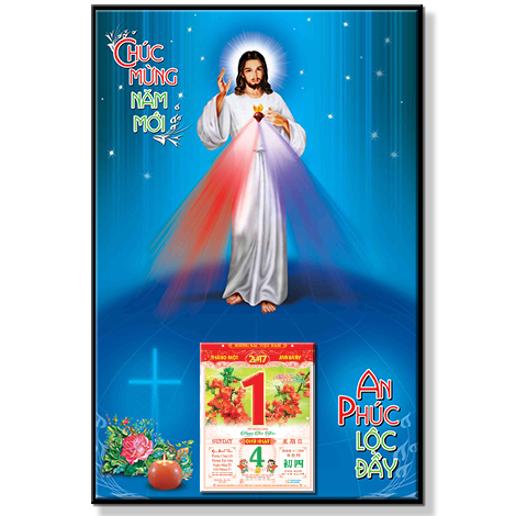 LỊCH GỖ CH&Uacute;A - XLG563