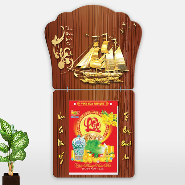 LỊCH GỖ TREO TƯỜNG - XLG513