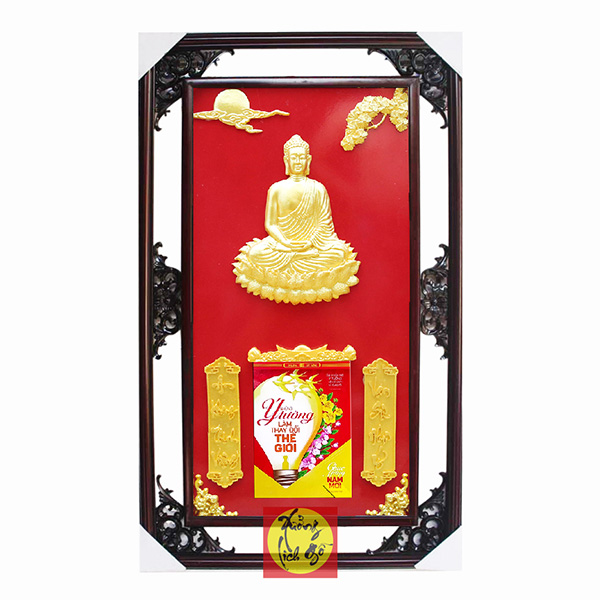 LỊCH GỖ PHẬT TH&Iacute;CH CA - XLG35